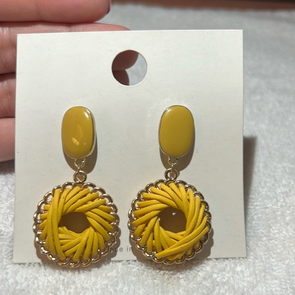 Jewelry - New yellow earrings.